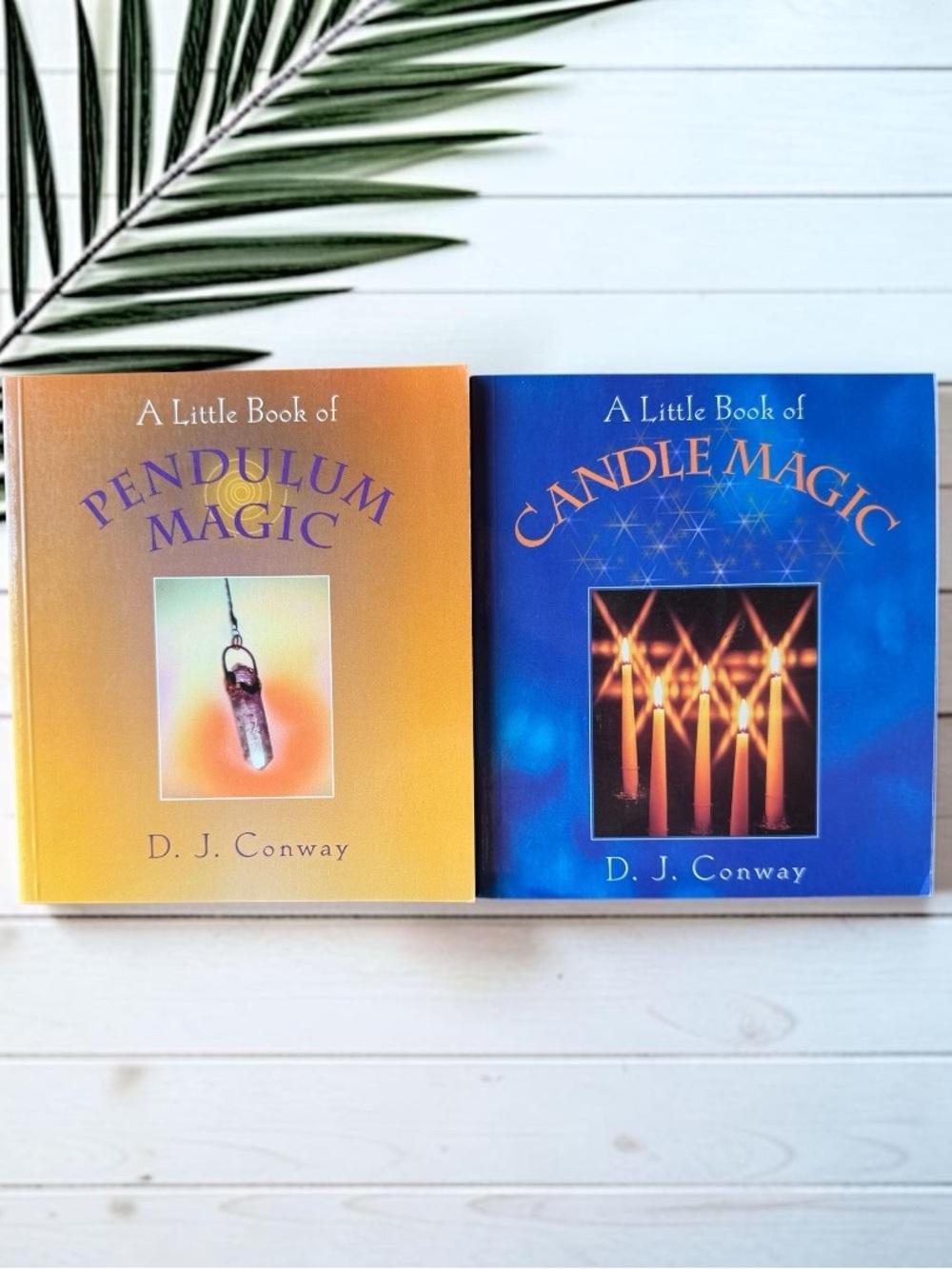 D.J. Conway A Little Book of Candle Magic & Pendulum Magic Paperback Book Set